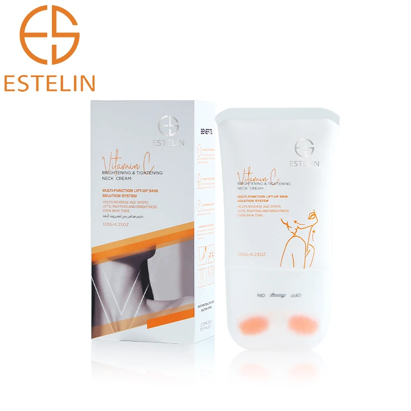 ESTELIN Vitamin C Dark Neck Removal Brightening Tightening Lifting Firming Neck Cream 120ml