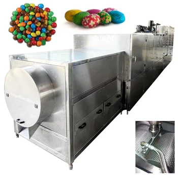 600mm Automatic mm Chocolate Dragee Machine Chocolate Ball  Dragee MM Bean Production Manufacturing Making Machine Line