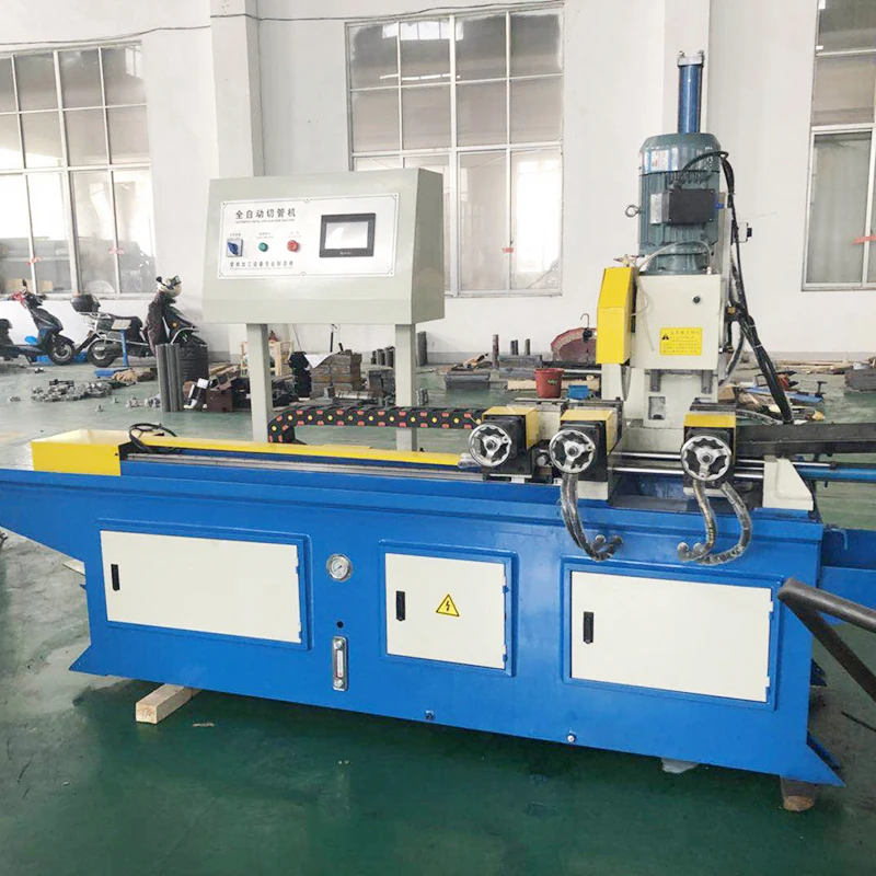 Automatic MC350CNC Burr-Free Pipe Cutting Machine for Square Rectangular Pipe Tubes with Clean Cuts