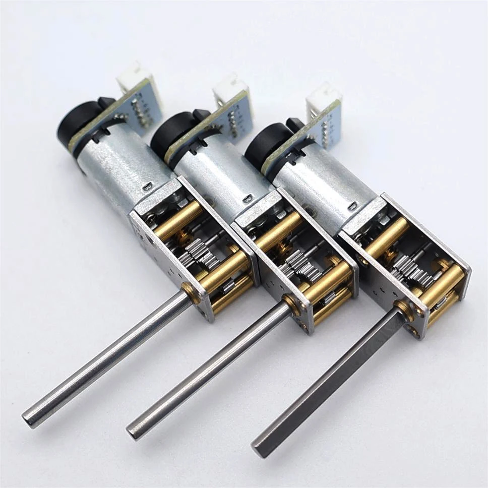 GM1812-N20 DC Gear Motor - 90 Degree Angle, 12V Micro Motor