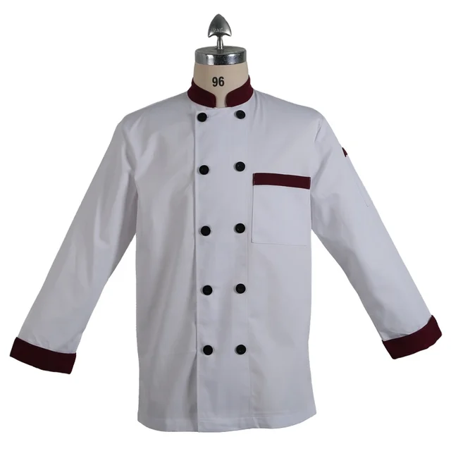 Factory wholesale High quality Chef Tops Chef Cook Uniform