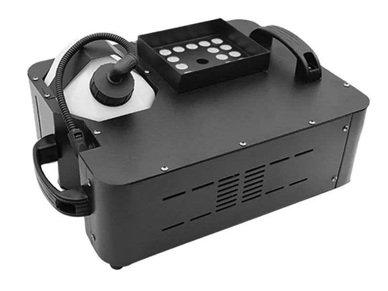 Remote Smoke Machine 24pcs Rgb Led Power 1500w Vertical Firework Fogger Fog Machine For Disco Dj