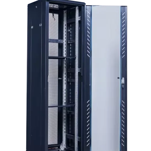 Хит продаж 19-дюймовый 42u емкость 600*800*2000 напольная серверная стойка сетевой шкаф Металлическая стальная сетка закаленное стекло 6u 9u