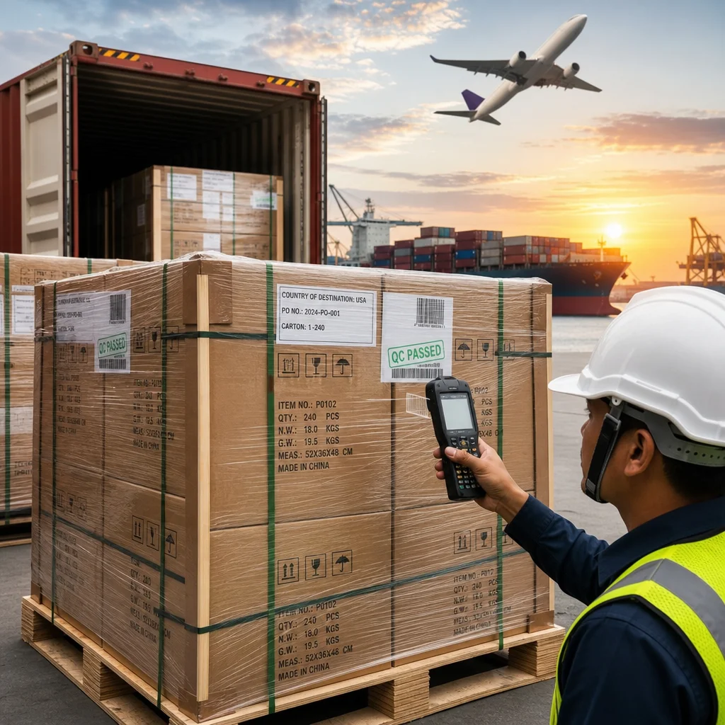Packaging & shipping specifications