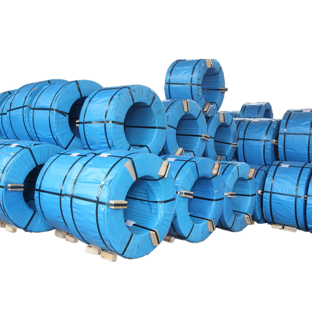 Высокопрочная 7-проволочная предварительно напряженная бетонная нить для строительства 0 5 дюймов с низкой релаксацией протектор из ПК кислотным травлением