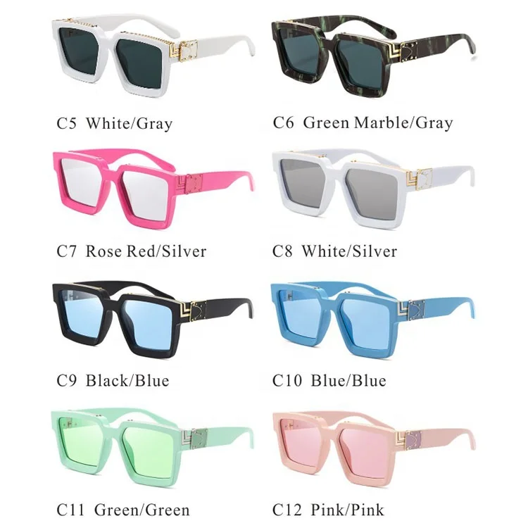 Wholesale L-V Millionaire M96006WN Sunglasses In Blue