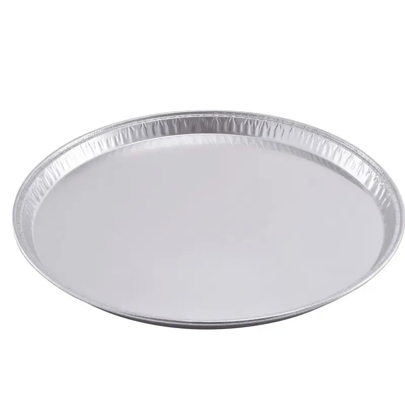 Shallow Baking Disposable Aluminium Foil Tray Pizza Pan Buy Aluminium