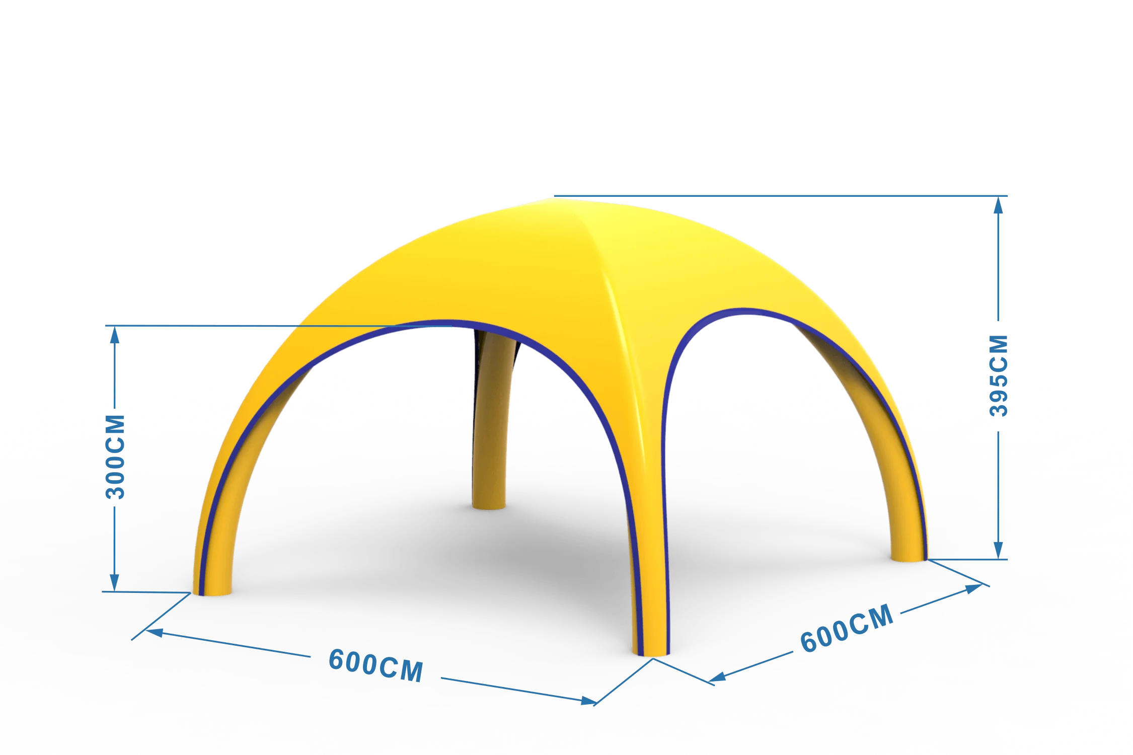 Inflatable Sealed Folding Portable Shade Expo Tent Shadow Air Marquee ...