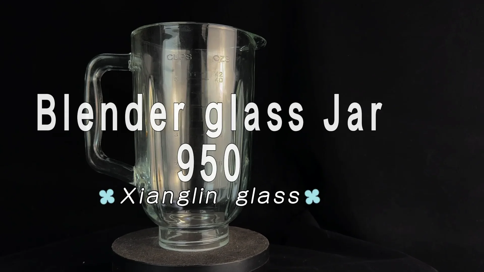 Blender Jar 950 Vaso Jarra Vidrio Licuadora Black & Decke Bl7600 Ar