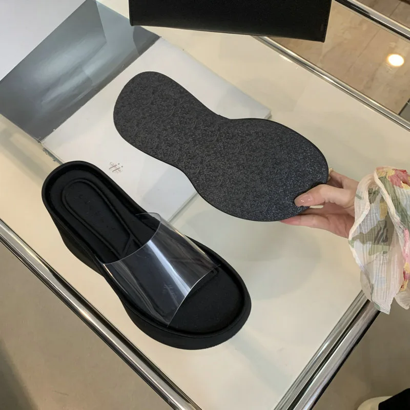 2024 Summer Open-Toed Casual Shoes Platform Soles Women's Sandals Version Of Beach Shoes