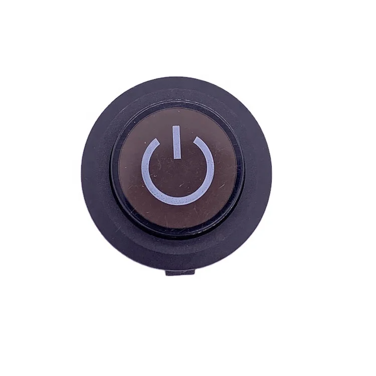 Yongxing Factory KA22 22mm Red Color Illuminated 3 Pin 12v Push Button Switch Latch