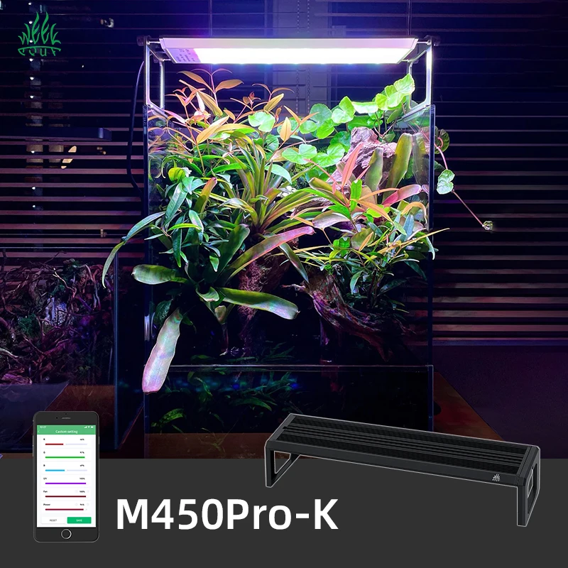 WEEKAQUA M Series M450 PRO LED Aquarium Light - Smart Control