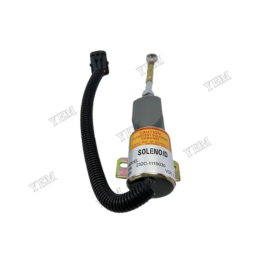 Stop Solenoid 232C-1115030 P612-A13V12 Fit for Yuchai Engine 3