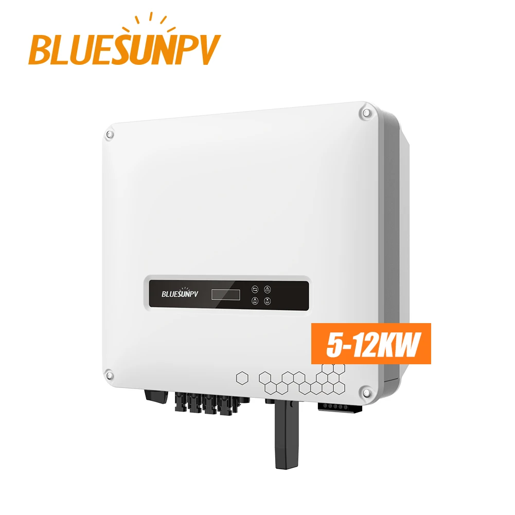 Solar Power Inverter Wide Solar MPPT Inverter Voltage Range 10kW 12kW Grid Tie Inverter Solar System