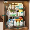 Caja de almacenamiento de medicamentos de 3 cajones
