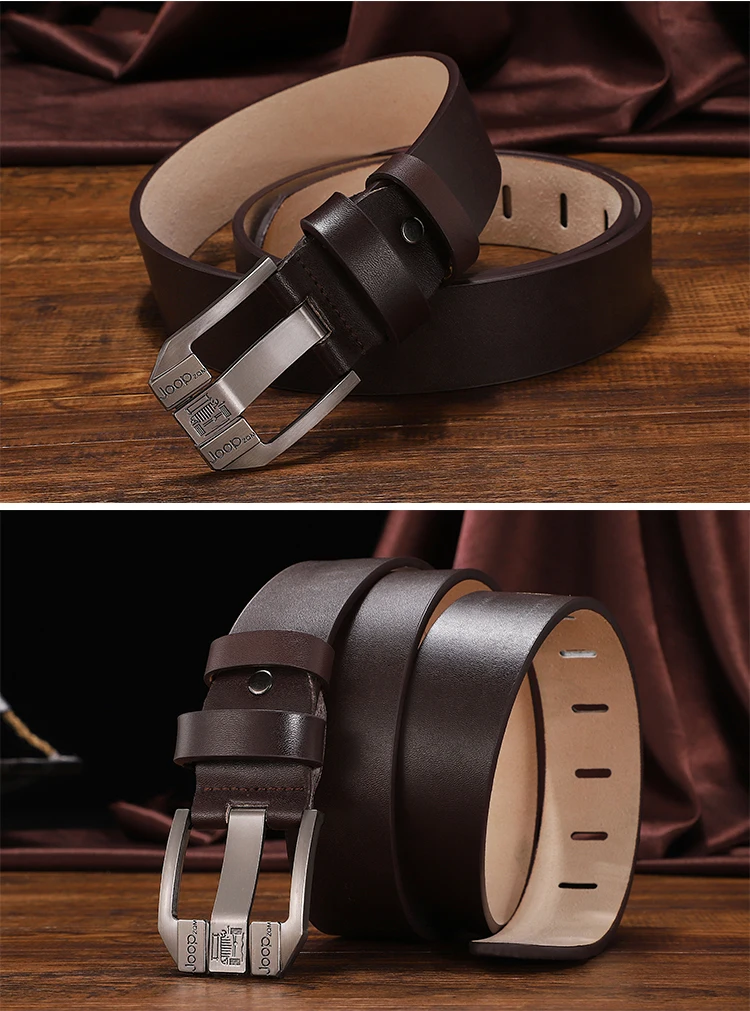 China Fashion Classic Designs Leather Men Leather Belt Cow Leather ...