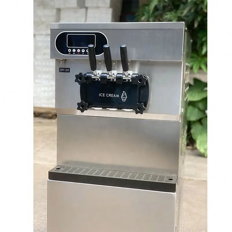 Multifunctional Soft Serve Ice Cream Machine Voltage 220V Power Output Ice Cream Machine