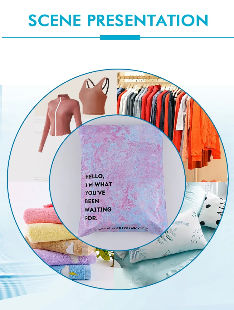 Logo Printed Customized Poly Mailers Shipping Envelope Express Plastic