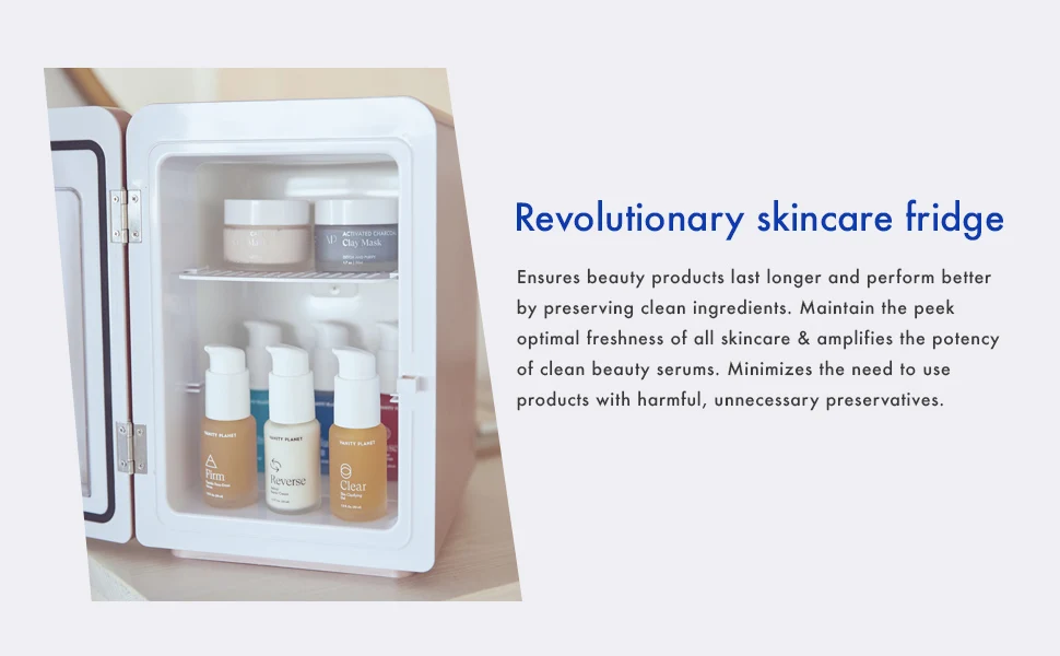 New Arrival Makeup Cosmetic Box Electric Refrigerator Portable Mini