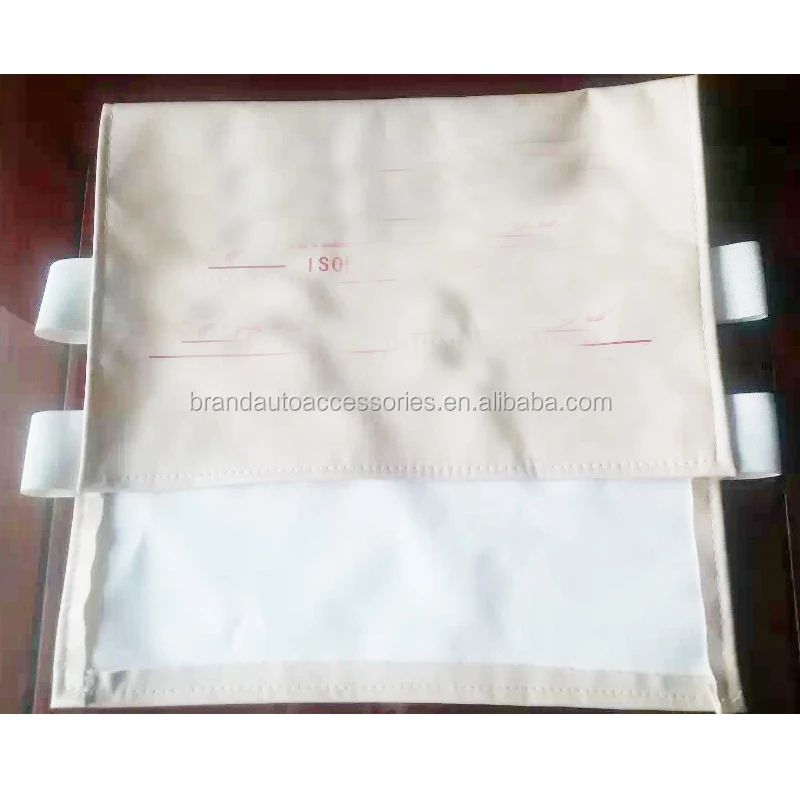 Custom Printed Cooling & Massage Taxi Headrest Cover Auto Protector Spandex Car Seat Cover Advertising Promotional Tool