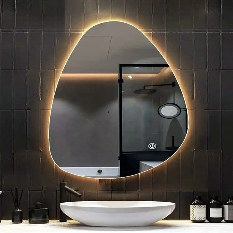 product modern design led illuminated ip44 anti fog touch switch smart bathroom wall mirror-1