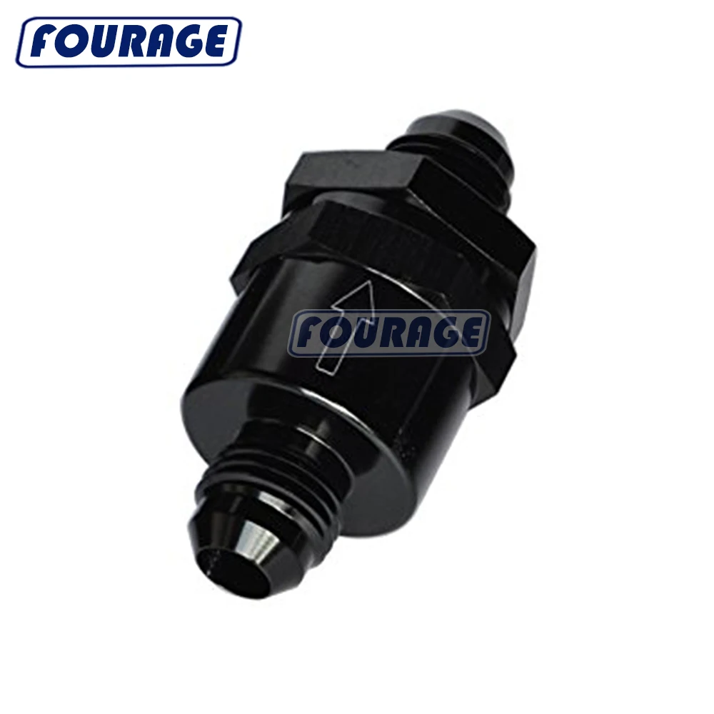 Fourage Aluminium Inline Fuel Oil Petrol Diesel Water Non Return Vent