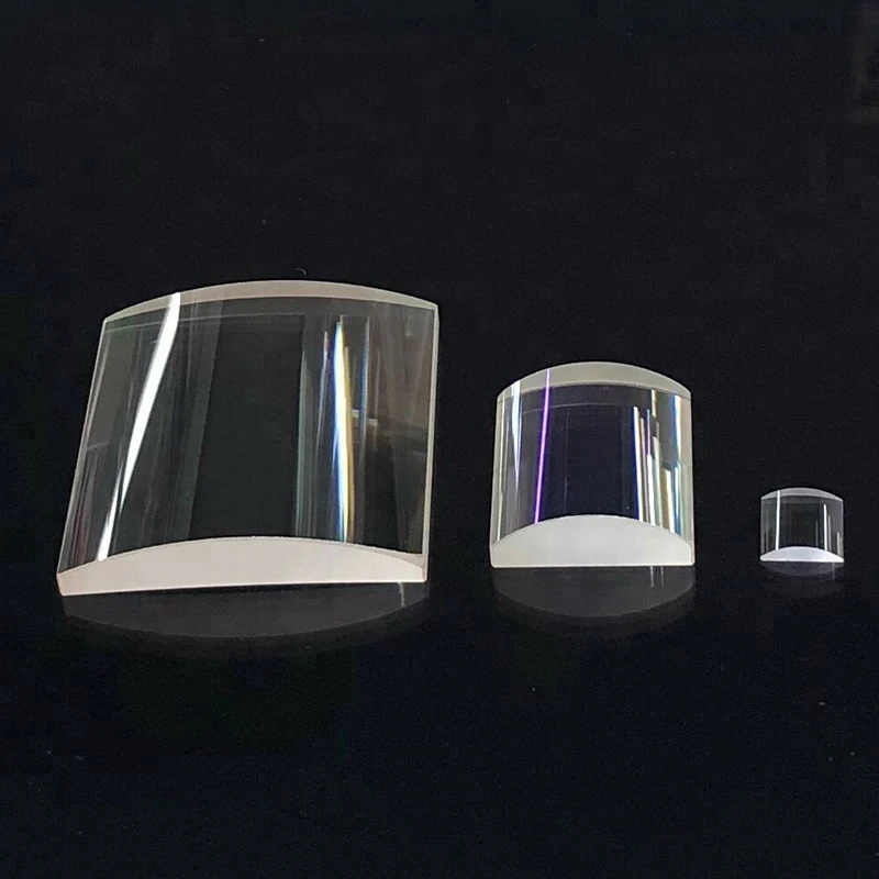 Factory direct supply 200mm bk7 acrylic plano concave and convex cylindrical lens 3