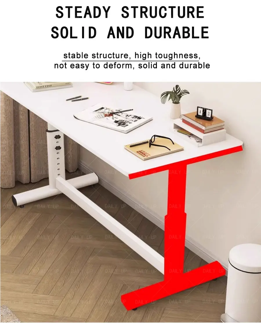 Adjustable Office Desk office table and chair set luxury office table