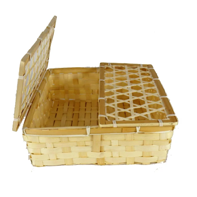 
Wholesale Manufacture Amazon Cosmetic Jewellery Box Accessories Natural Material Supplier Vietnam Bamboo Boxes Gift Packaging 