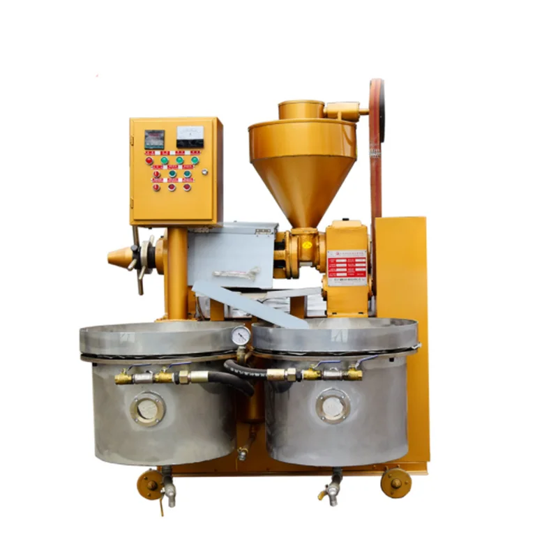 Большая емкость коммерческая машина для прессования пальмового арахисового масла с фильтром