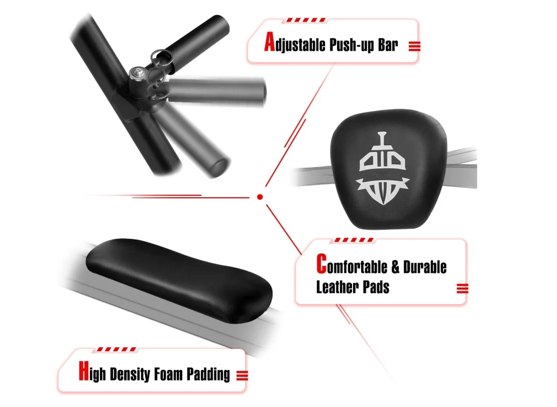 Силовая Башня Dip-станция, вытяжной стержень для домашнего тренажерного зала, оборудование для силовых тренировок, 400 фунтов.