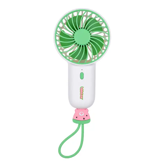 Factory New design outdoor USB charging colorful custom portable mini handheld kids fan