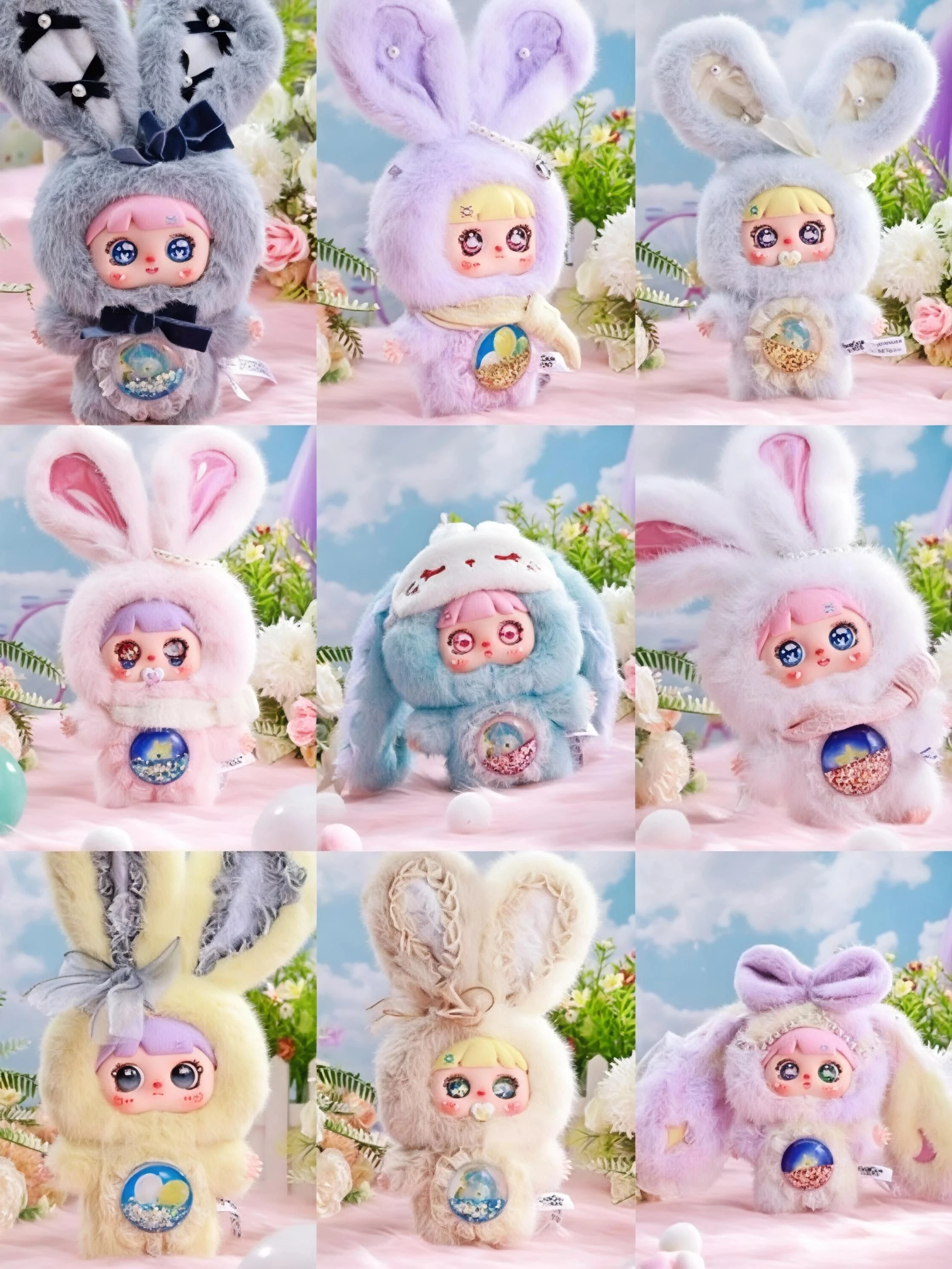 MOCICI 糖心兎　シュガーラビット　魔法秘境シリーズ シークレット シクレ Wholesale Mocici Sugar Heart Rabbit Magic Secret Realm Plush Blind Box
