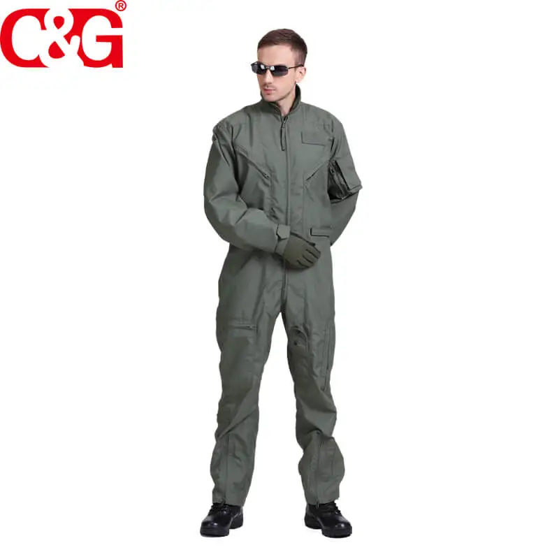 C&G Flight Suit - Fireproof, Anti-Static Tactical Uniform
