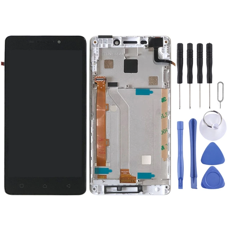 LCD Screen and Digitizer Full Assembly With Frame for Lenovo Vibe P1m P1ma40 P1mc50 Display