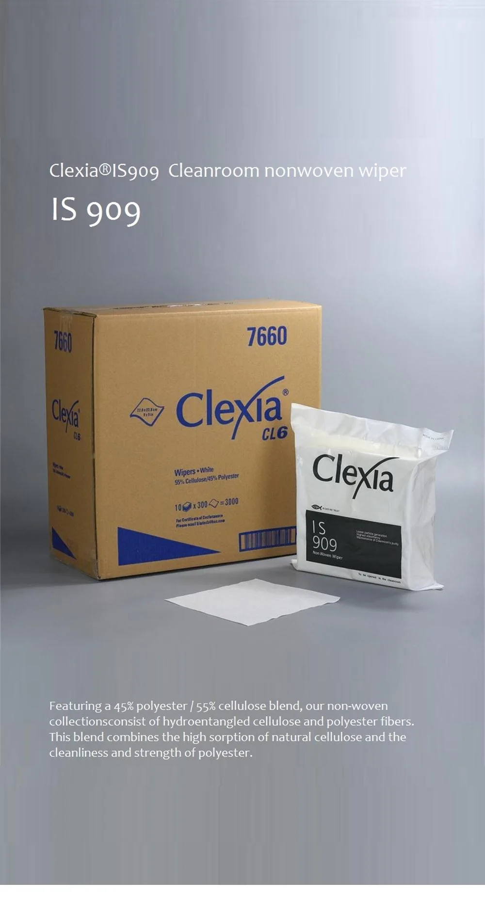 cleanroom wiper is909