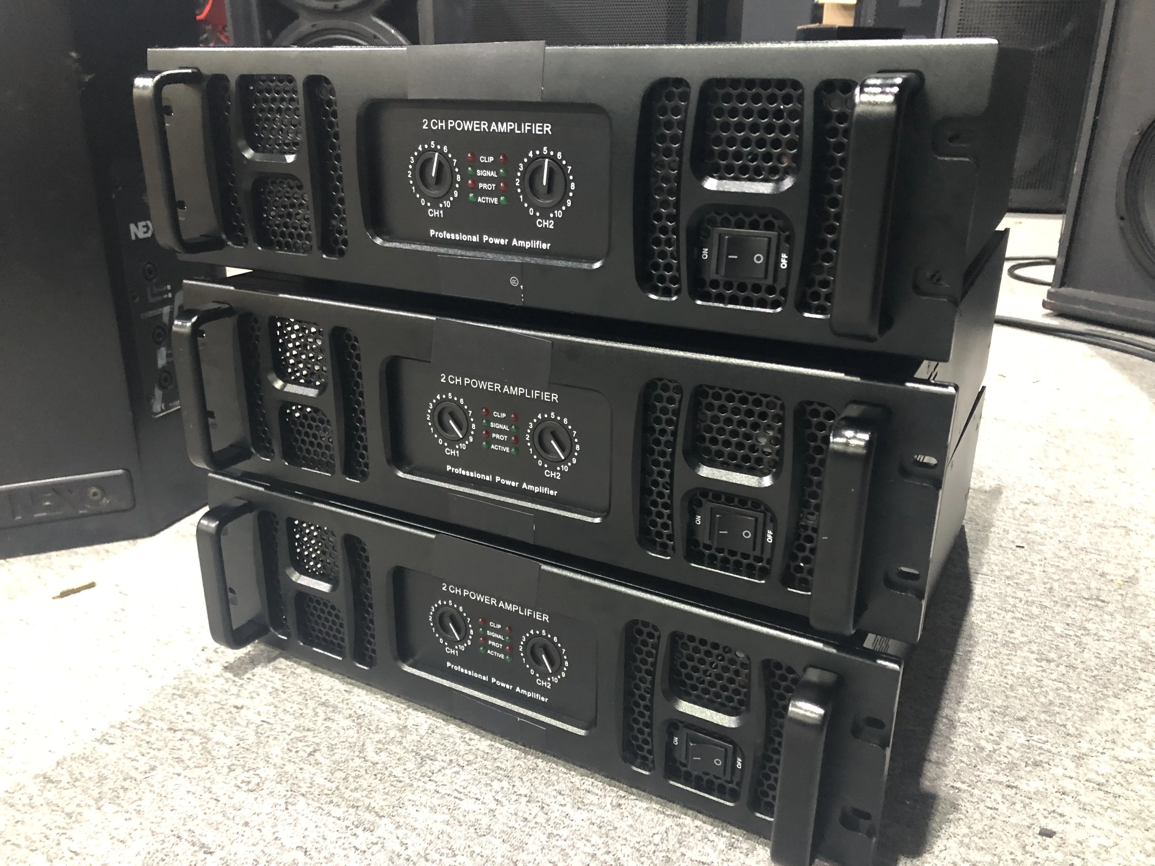 21inch Subwoofer Power Amplifier Class Td 2ohm Stable Amplifier Pk3300