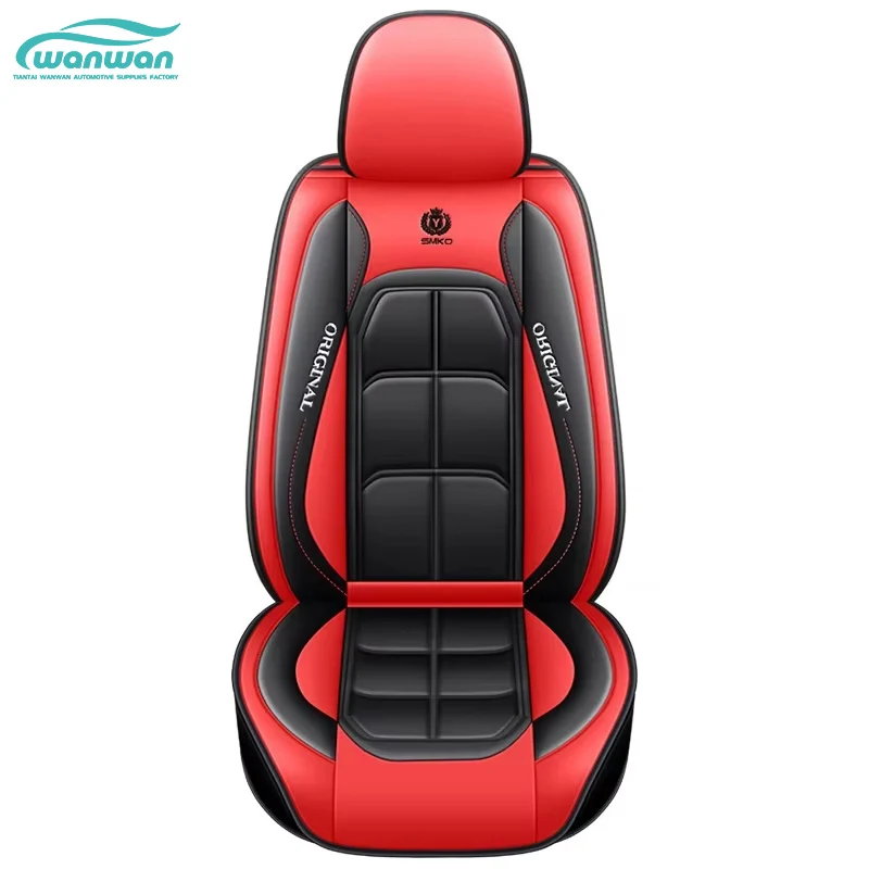 All-Car Five-Seat Leather Cover Fully Encircled Four Seasons Universal Wear-Resistant Dirt-Resistant Breathable Car Seat Cushion