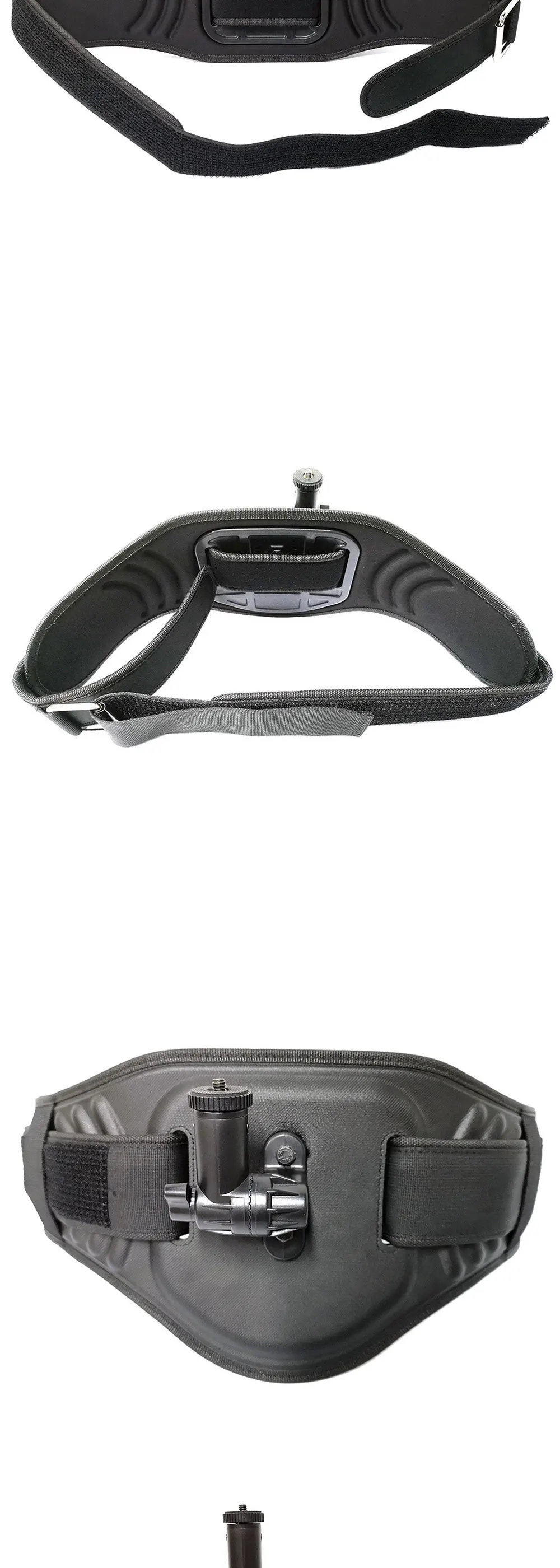 Camera Waist Belt Strap Mount Holder With Adapter & Screw Selfie Stick