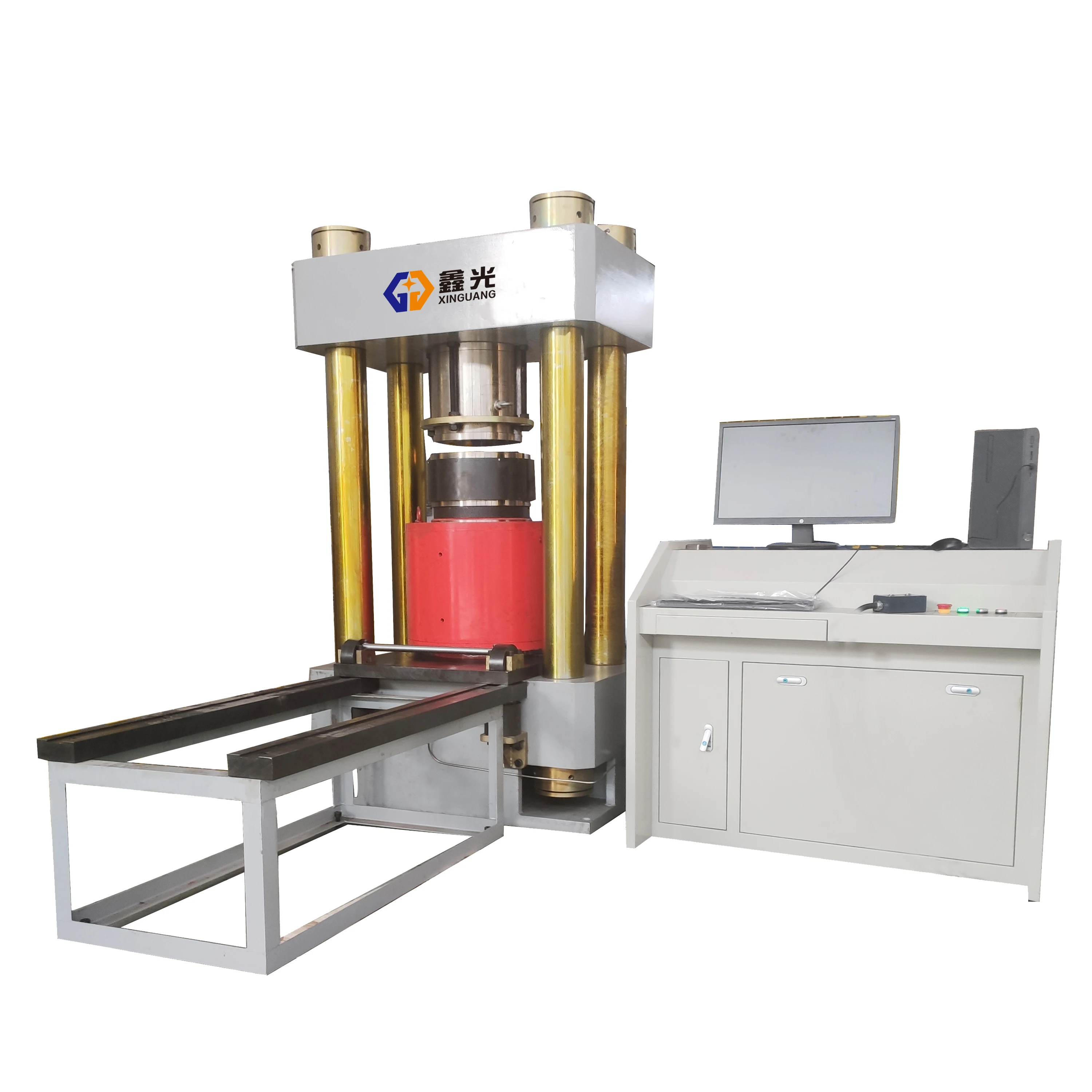 Jack Testing Frame 500 Ton Jack Reaction Frame Testing Machine - Quality & Calibraton