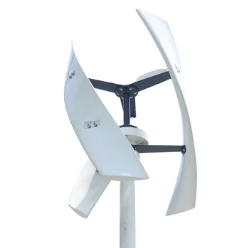 Vawt 500w Vertical Axis Wind Generator With 12v 24v Off Grid System Kit ...