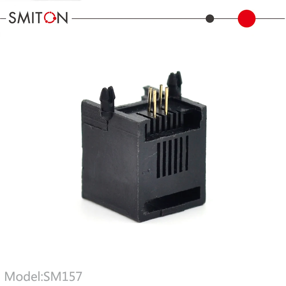 RJ11 623PCB Jack 6P4C Female Socket for Telephone