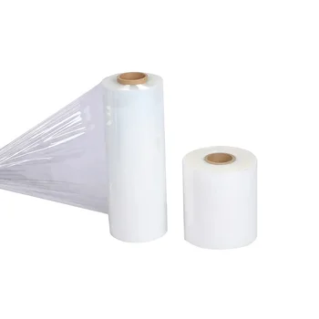 Hot sale plastic transparent wrapping stretch film for wrapping pallet Hand Pallet Shrink Wrap Plastic Stretch Film