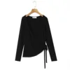 black cardigan