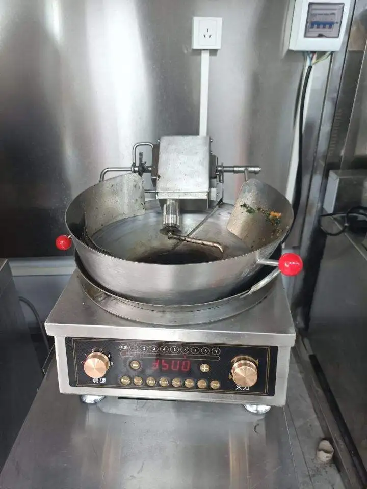 Automatic 6l Robot Cooker Hot Popular Memory Storage Food Cooking Robot for Restaurant