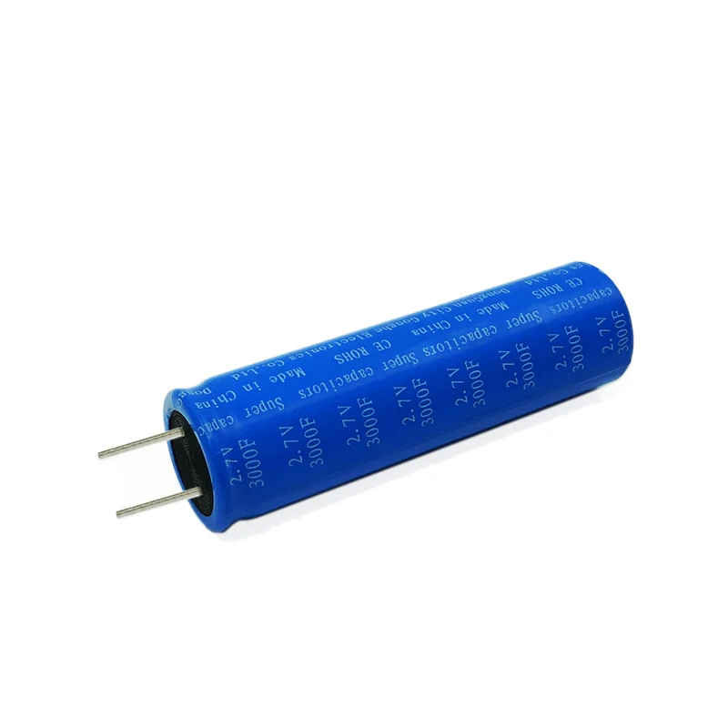 Hot Selling! Factory hot sale 2.7v3000f high speed charging super capacitor battery high safety ultracapacitor high safety ultra capacitor