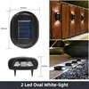 2 Led Oval White-light