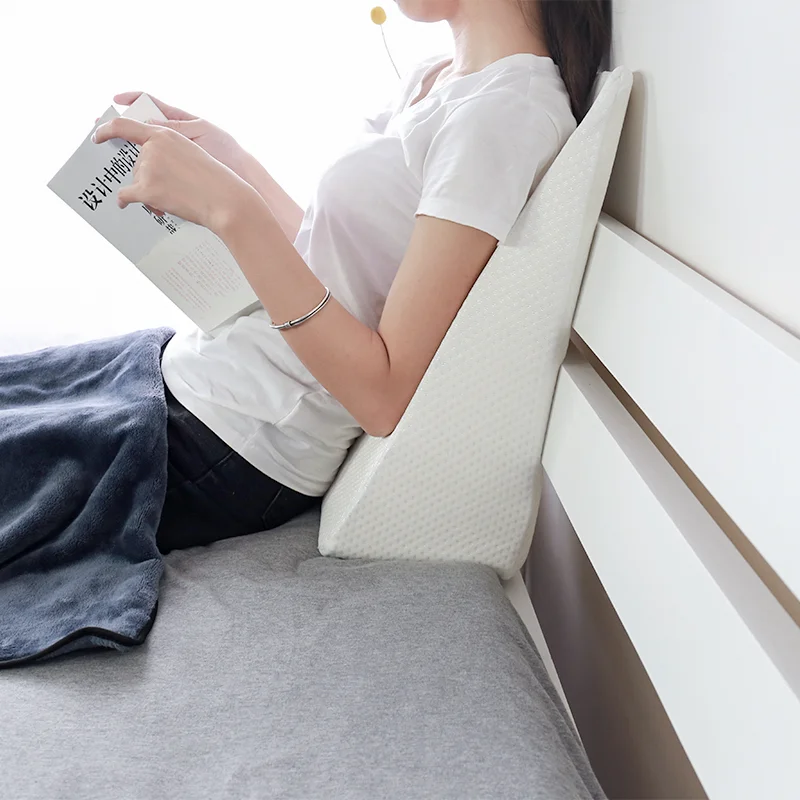 High Quality Folding Memory Foam Bed Wedge Pillow Back Support Reading