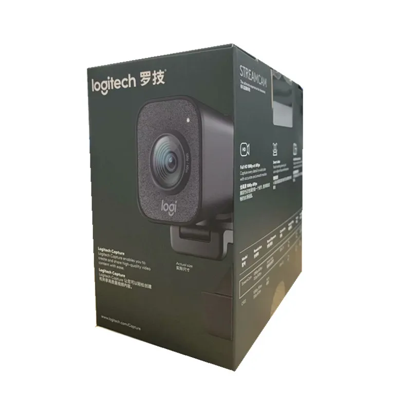 Logitech StreamCam Full HD Live Streaming Webcam, White 960-001289