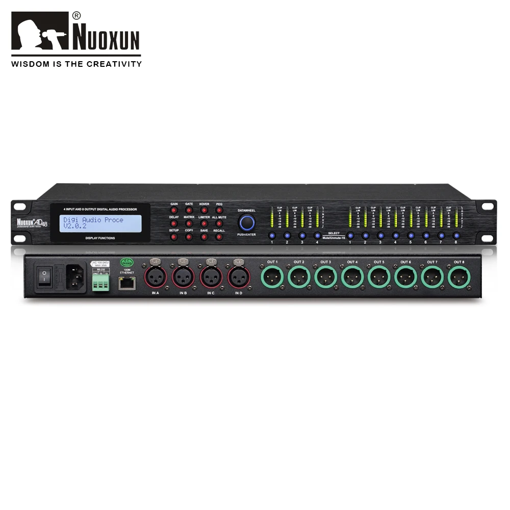 Nuoxun 260 Speaker Management System With Control Software DSP Speaker Processor